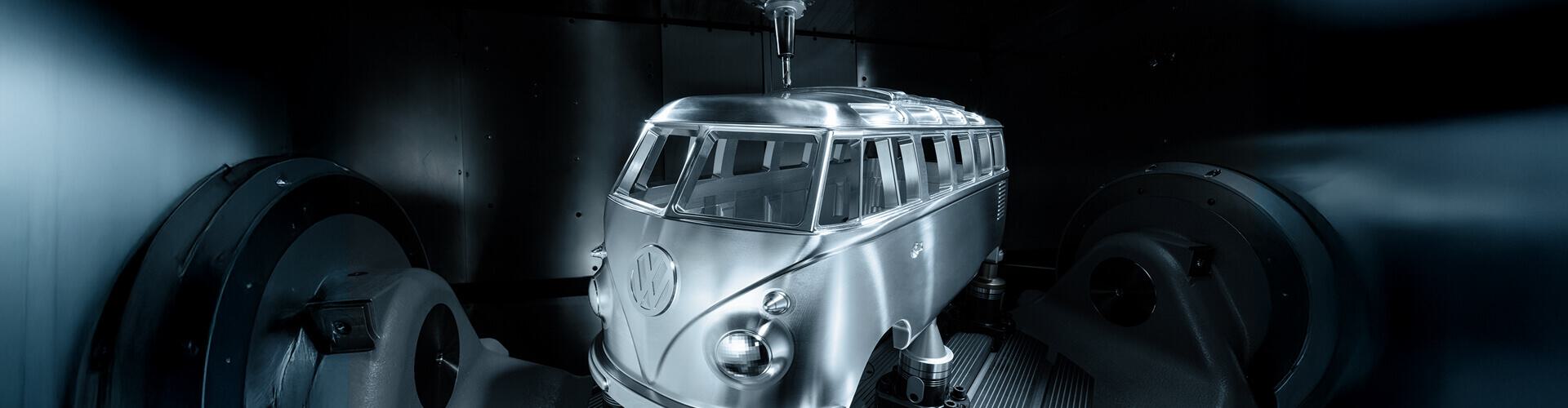 Mecanizado de modelos furgoneta Volkswagen Tebis Hero