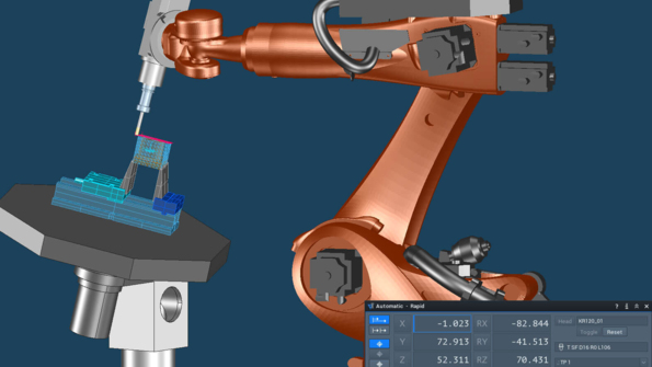 Tecnología robótica totalmente integrada Tebis