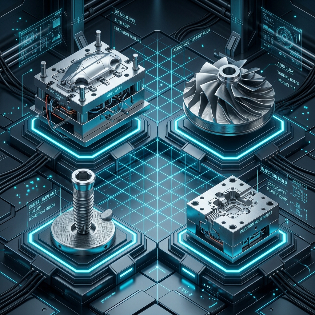 Componentes Industriales 3D FHOMEX