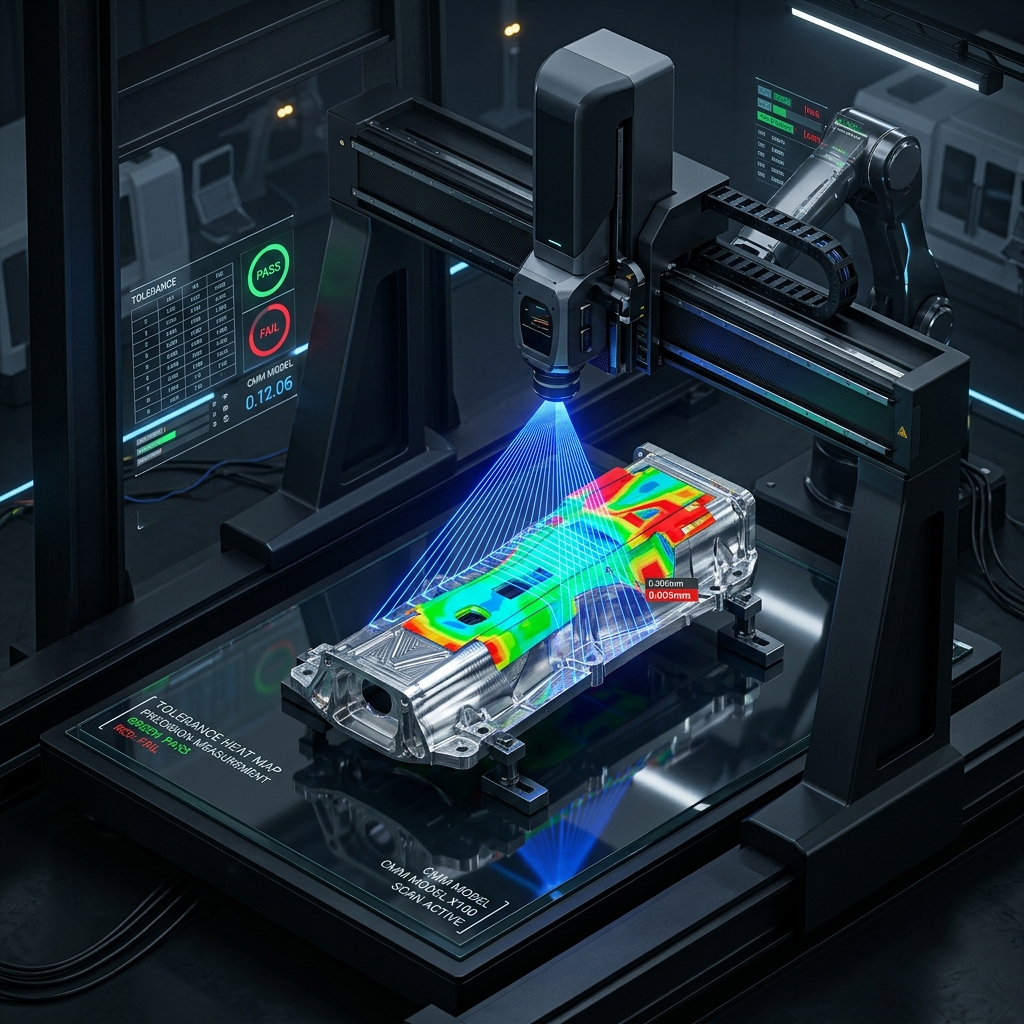 Control de Calidad CMM Laser Tebis CAQ 3D