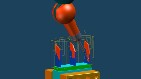 Comprobación de electrodos Tebis CAQ